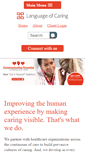 Mobile Screenshot of languageofcaring.com
